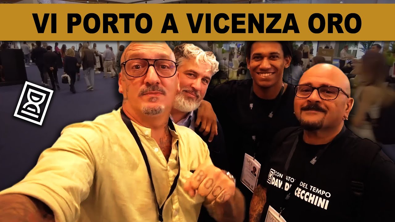 Con noi a Vicenza Oro. Una giornata piena di orologi ....