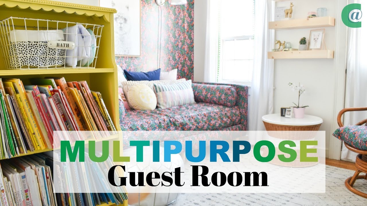 Multipurpose Guest Room #DuelingDIY