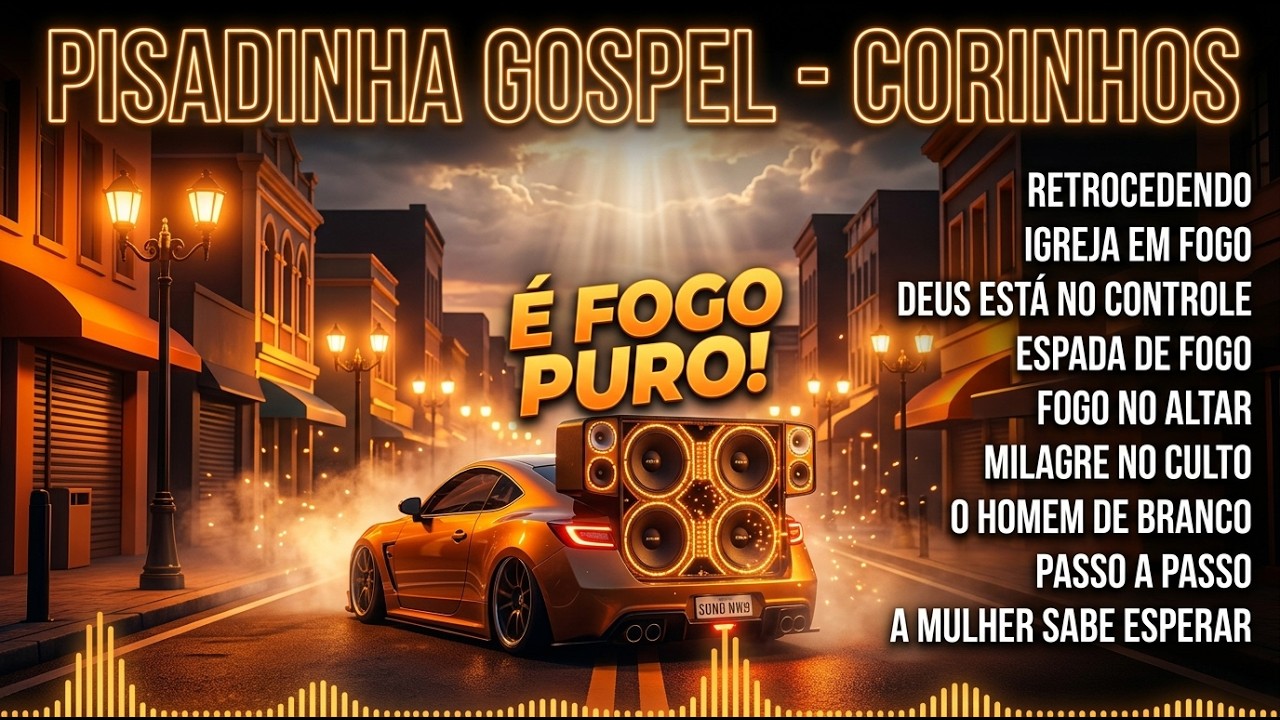🔥 PISADINHA GOSPEL PODEROSA | Corinho de Fogo que Desce Glória no Culto