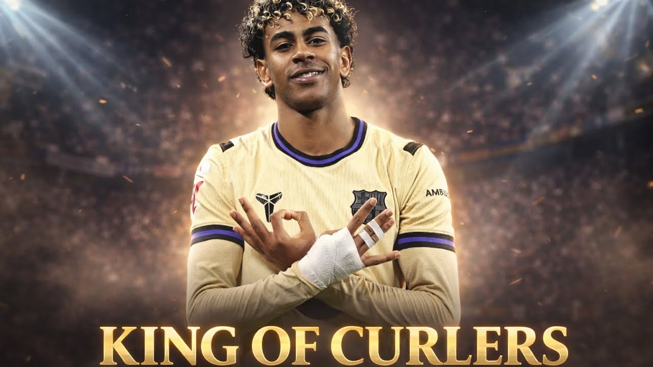 Lamine Yamal’s powerful curler goals and dribbles 