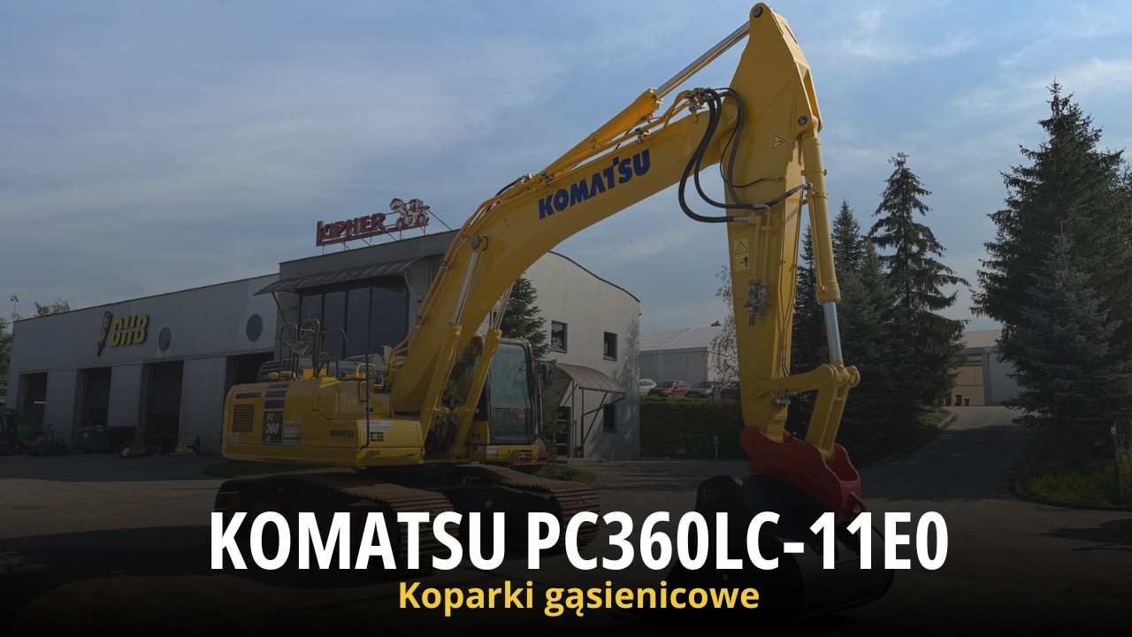 Koparka gąsienicowa Komatsu PC360LC-11E0 2022r.