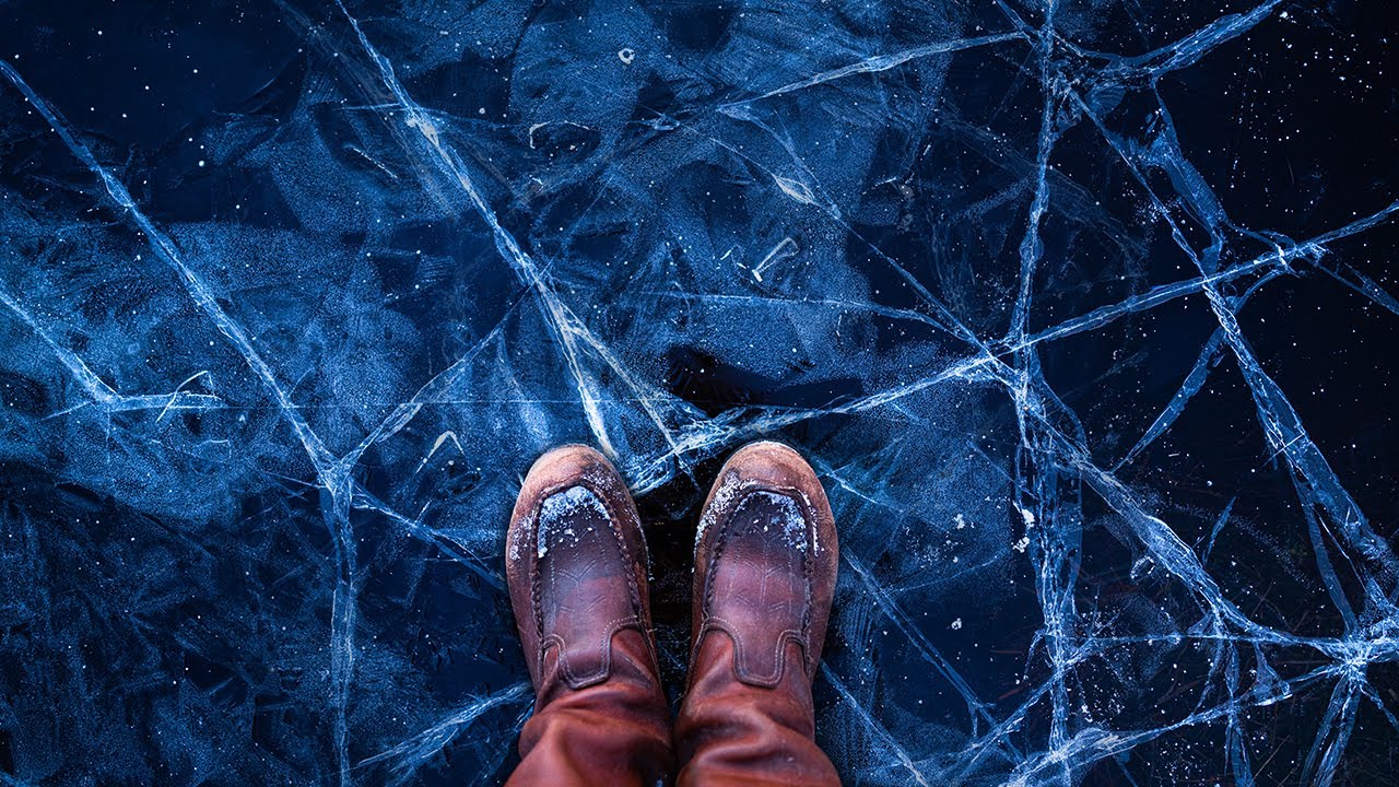 Song of the ice | 10 HOURS raw ice sounds for sleep/meditation/relax
