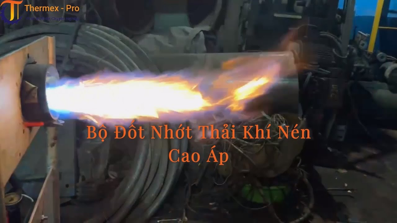 Đầu Đốt Nhớt Thải Khí Nén Cao Áp ( Đầu Đốt Khí Nén Tán Sương)