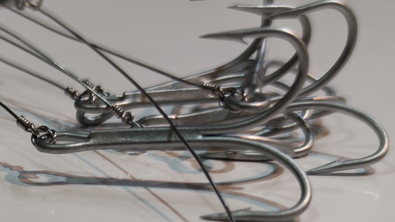 How to prepare fishing hooks for kingfish hunting / You will not see this anywhere