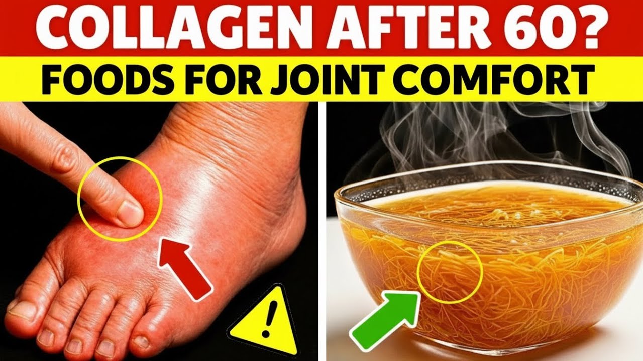 Low Collagen After 60? These Foods Support Joint Comfort