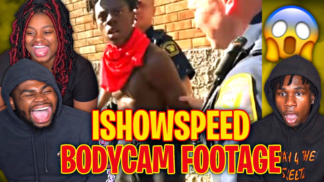 HE REALLY WAS LYING 😱 ISHOWSPEED BODYCAM FOOTAGE AFTER SWAT CALL | REACTION