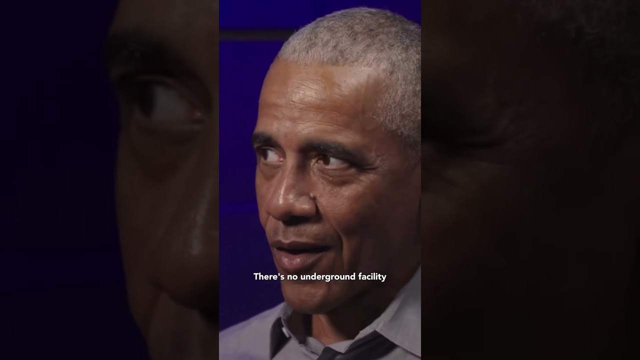 I asked Barack Obama if aliens are real...