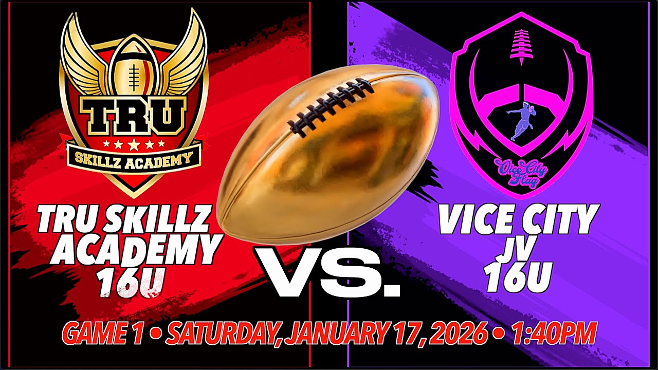 TRU SKILLZ ACADEMY • GIRLS 16U • USA FLAG WORLD CHAMPIONSHIP • GAME 1 vs. VICE CITY JV 16U • 1/17/26