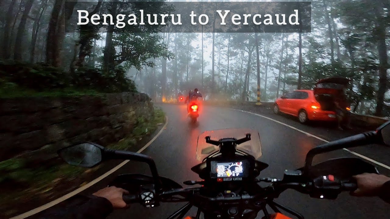 Bengaluru to Yarcaud | Yercaud Hill Station | KTM 390 Adventure