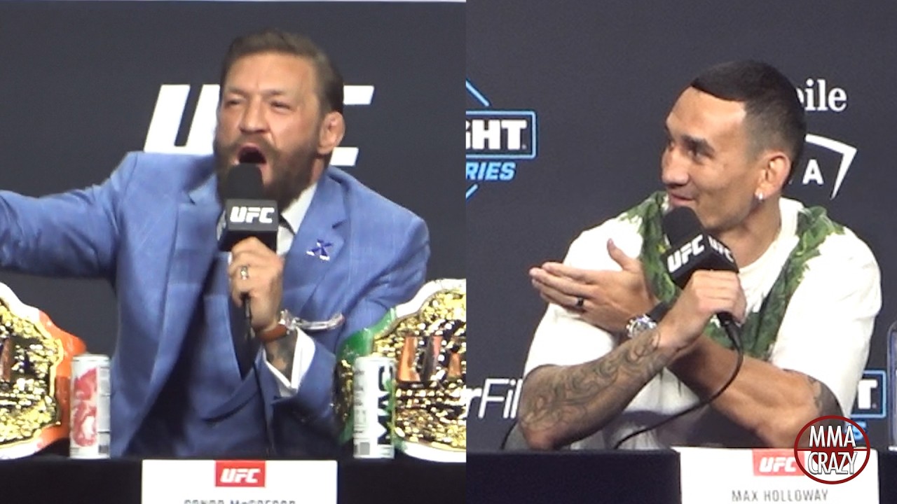 Conor McGregor vs. Max Holloway 2 Press Conference Highlights UFC 329