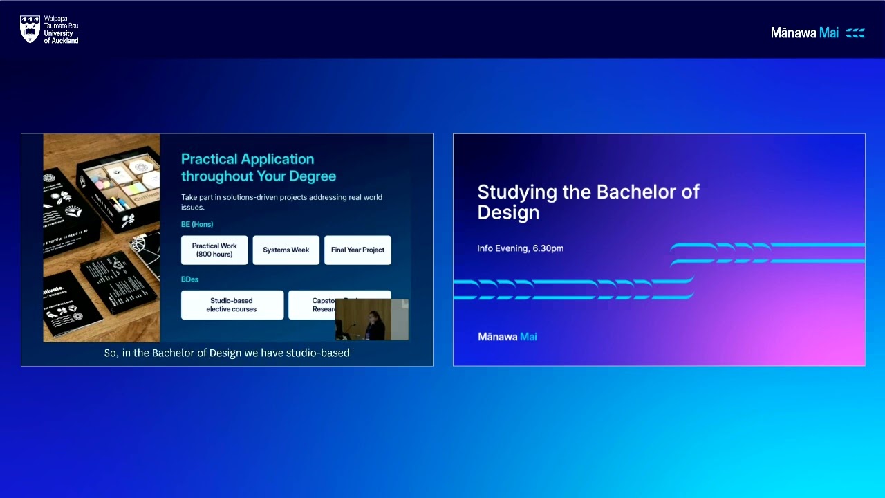 Studying the Bachelor of Design