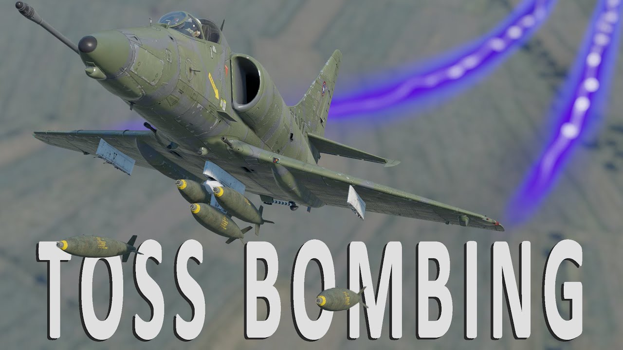 How to TOSS Bomb with CCRP &ndash; War Thunder Tutorial