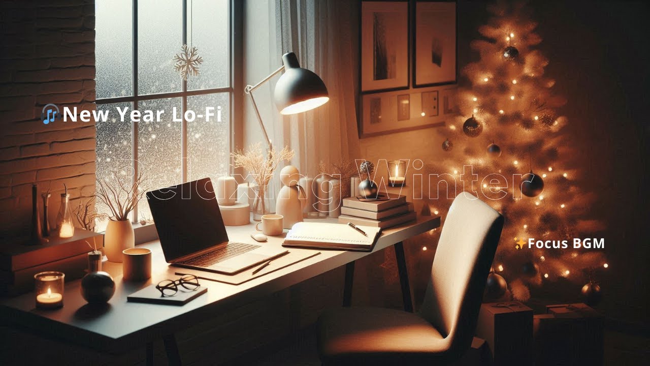 【作業用】新年の作業用BGM｜Focus Winter Lo-fi - Quiet New Year Work