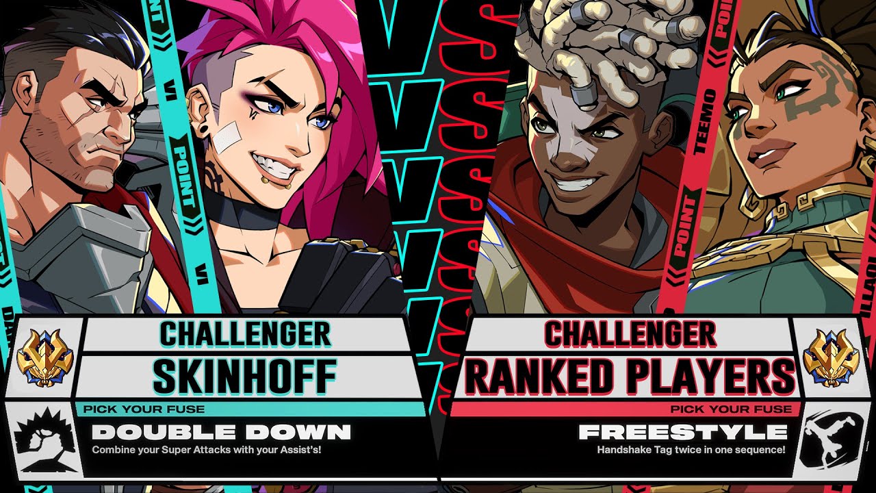 Skinhoff (VI / Darius) vs Ranked Players - 2XKO