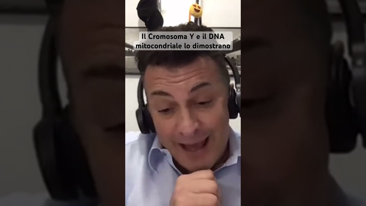 Il Cromosoma Y e il DNA mitocondriale lo dimostrano#maxcaranzano #cromosoma