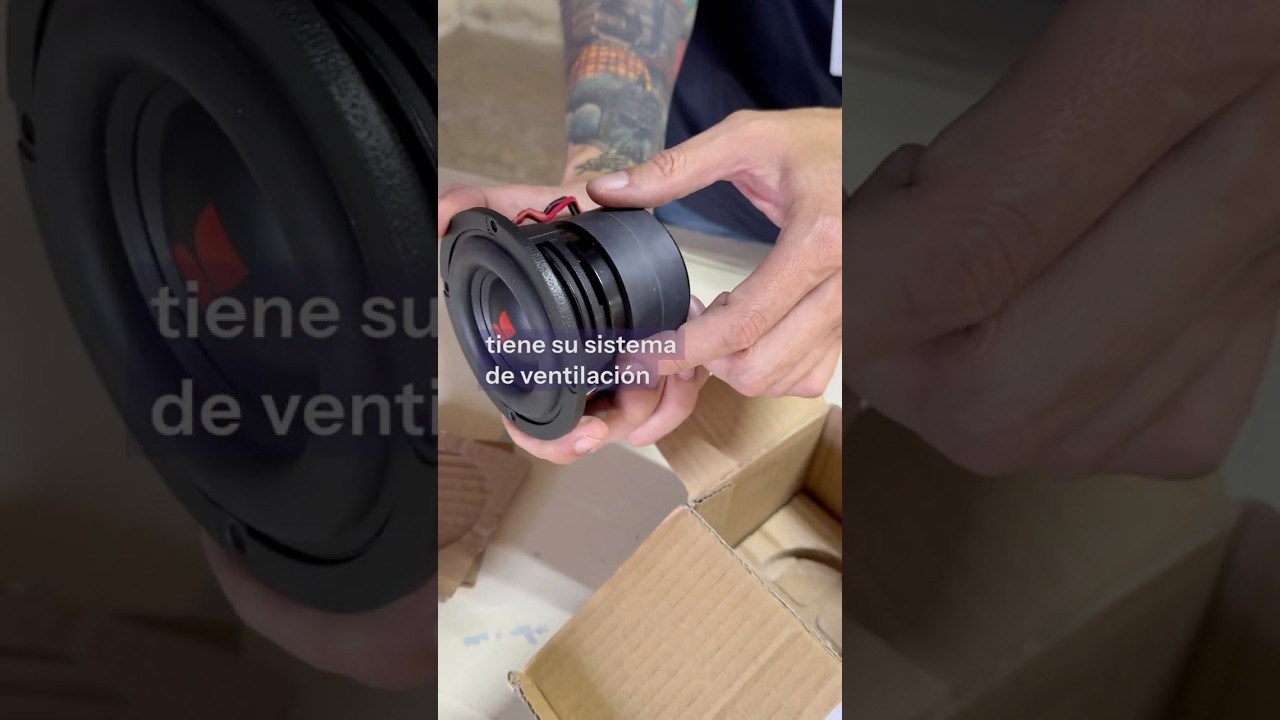 El subwoofer m&aacute;s peque&ntilde;o de M&eacute;xico es de la marca monster! #caraudio #subwoofer #bass