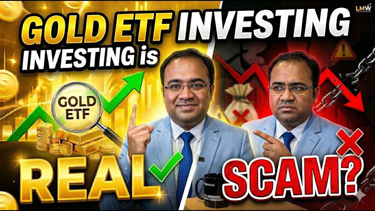 GOLD and SILVER ETF investing in India Explained | Gold ETF | Silver ETF | MCX
