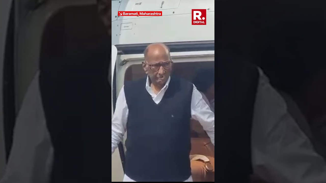 Sharad Pawar Reaches Baramati After Grandson Ajit Pawar&rsquo;s Tragic Plane Crash