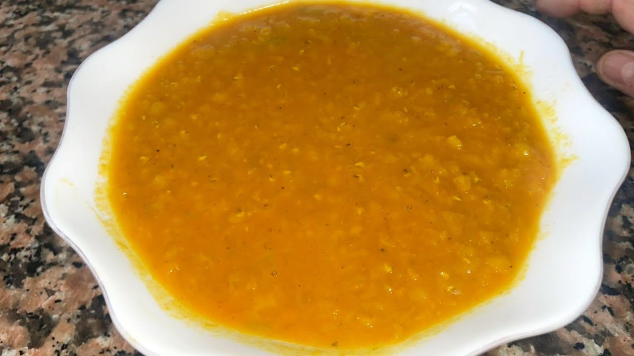 عدس أحمر بدون لحوم يشهي 🍲❤️🌷