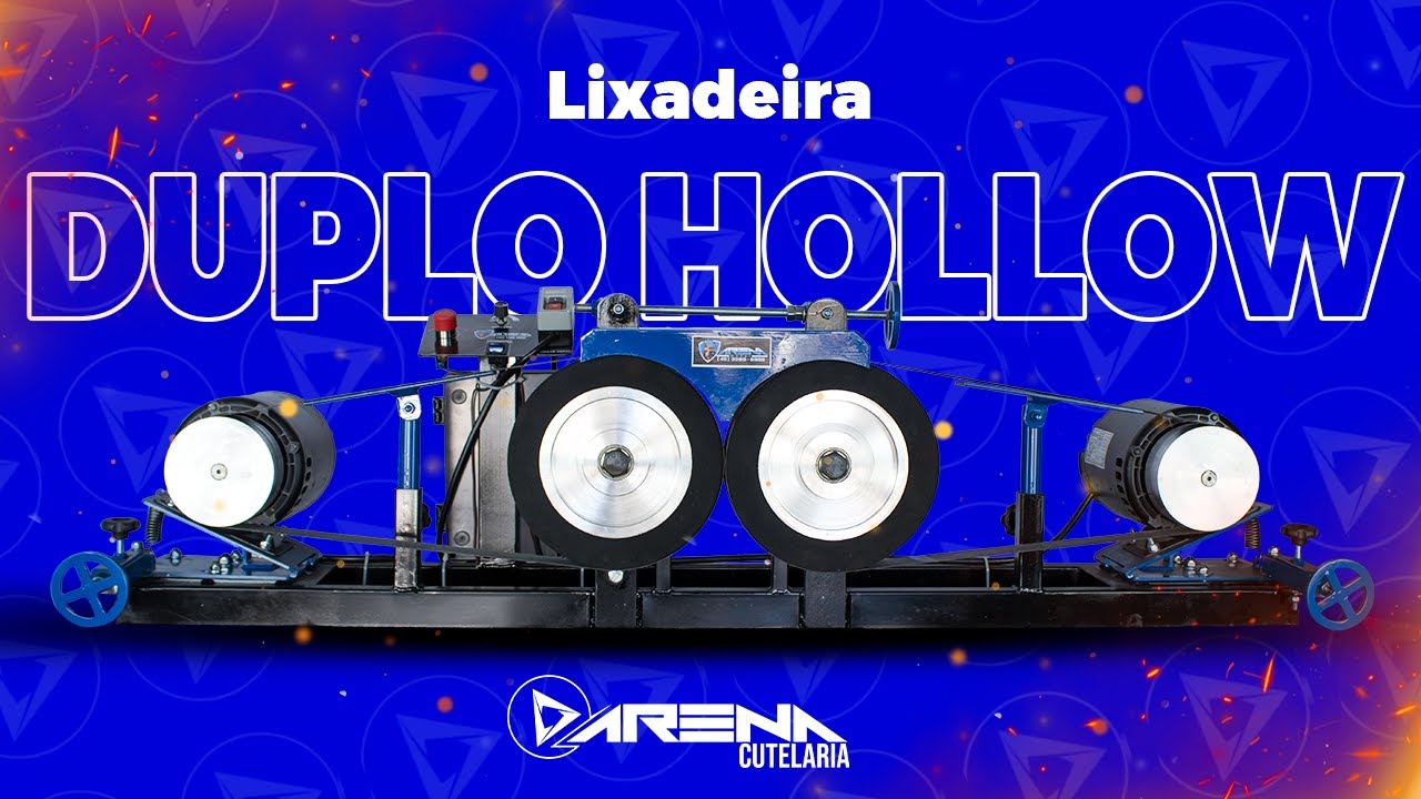 Lixadeira Duplo Hollow | Arena Cutelaria