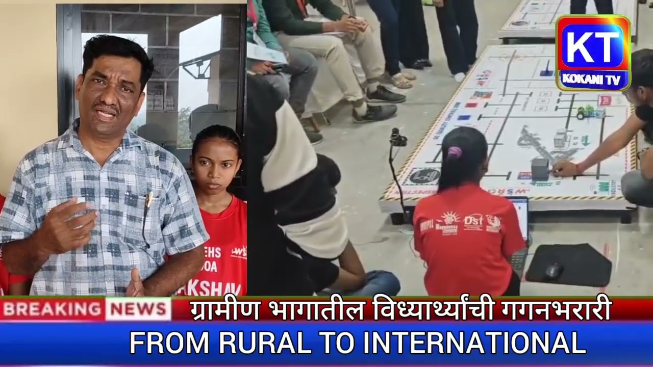 Students from a rural school have been selected for an international coding & robotics competition,