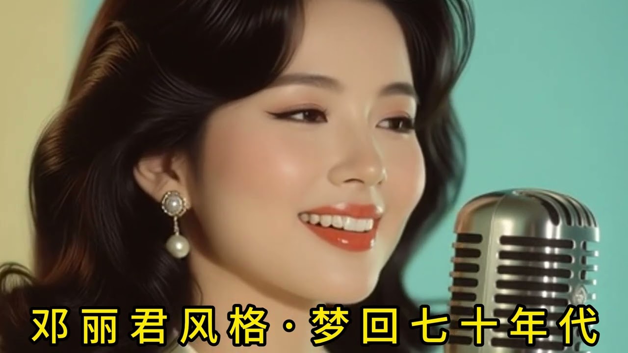 4★🌕 V08.01 | 邓丽君风格&middot;梦回七十年代 | 回望那金色的舞台，旋律依然温暖人心 | Teresa Teng Style: A Dream Back to the 1970s