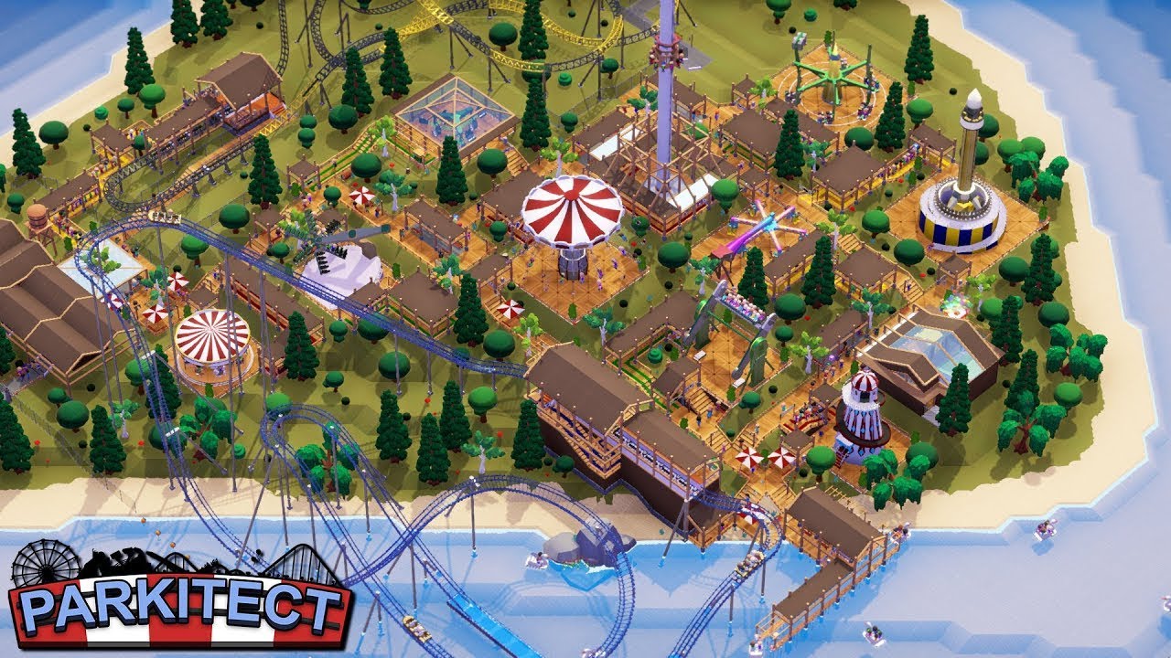 BEST MULTIPLAYER BUILDING GAME! Multiplayer Theme Park Sim | Parkitect | Campaign Co-Op Building Sim