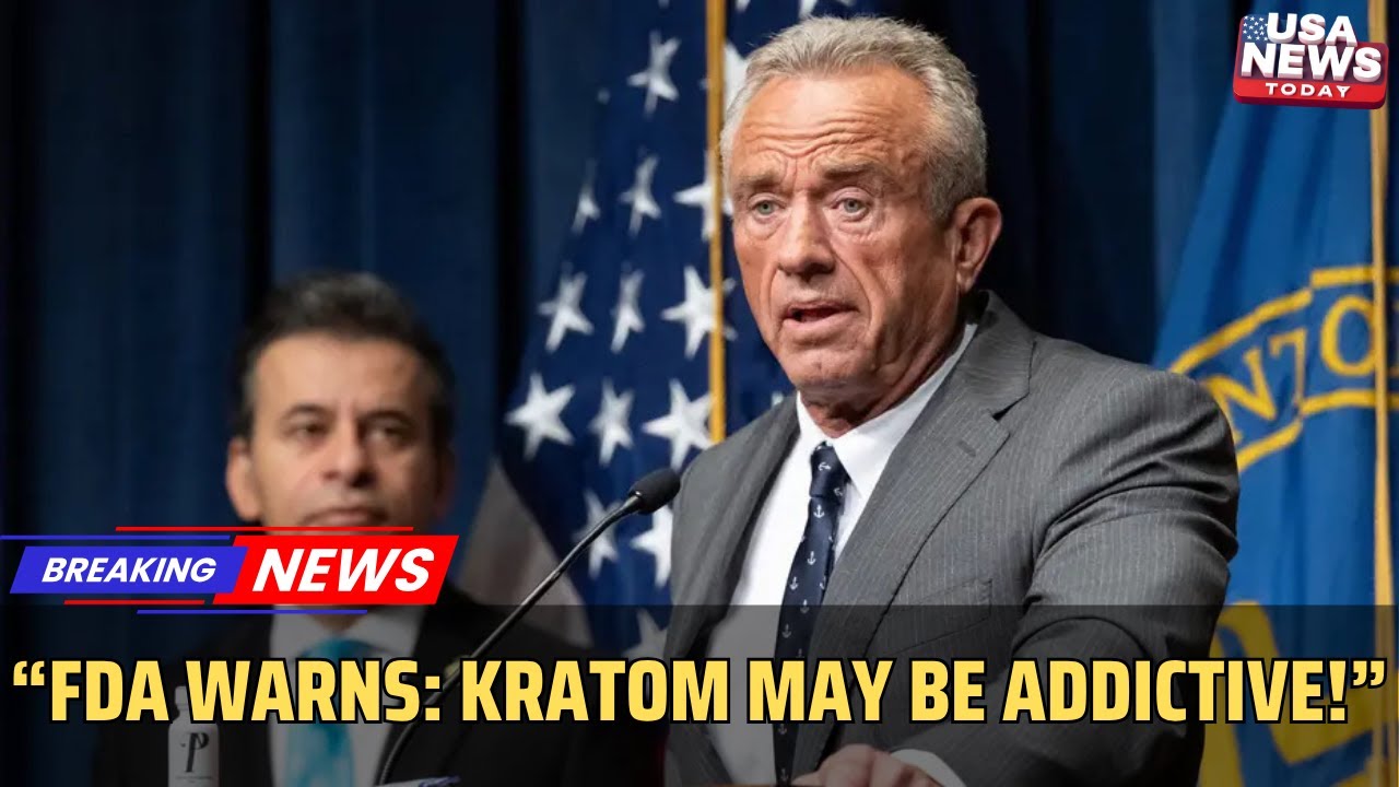 Kratom Controversy: FDA Crackdown, RFK Jr. Warning & Viral TikTok Fallout । USA NEWS TODAY