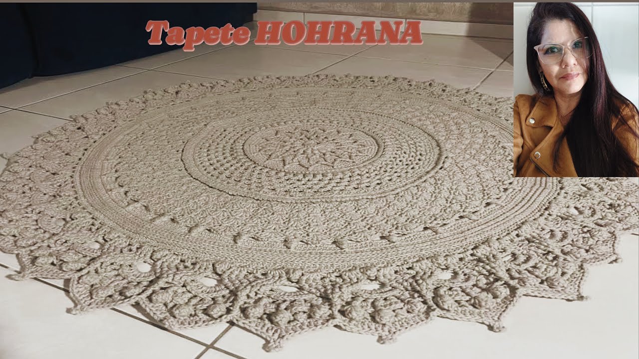 Tapete de crochê russo HORHANA #1