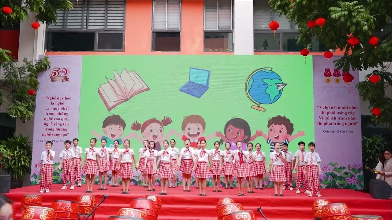 Thêm yêu ngày nắng đến trường - Trường tiểu học Chu Văn An (Tây Hồ)