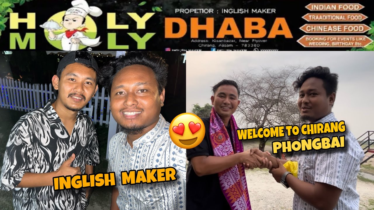 Inglish Maker Ni Gwdan🤘🏻HOLLY MOLLY DHABA  Yao Sofwibai  Ang😁 @InglishMaker @binit-g9f