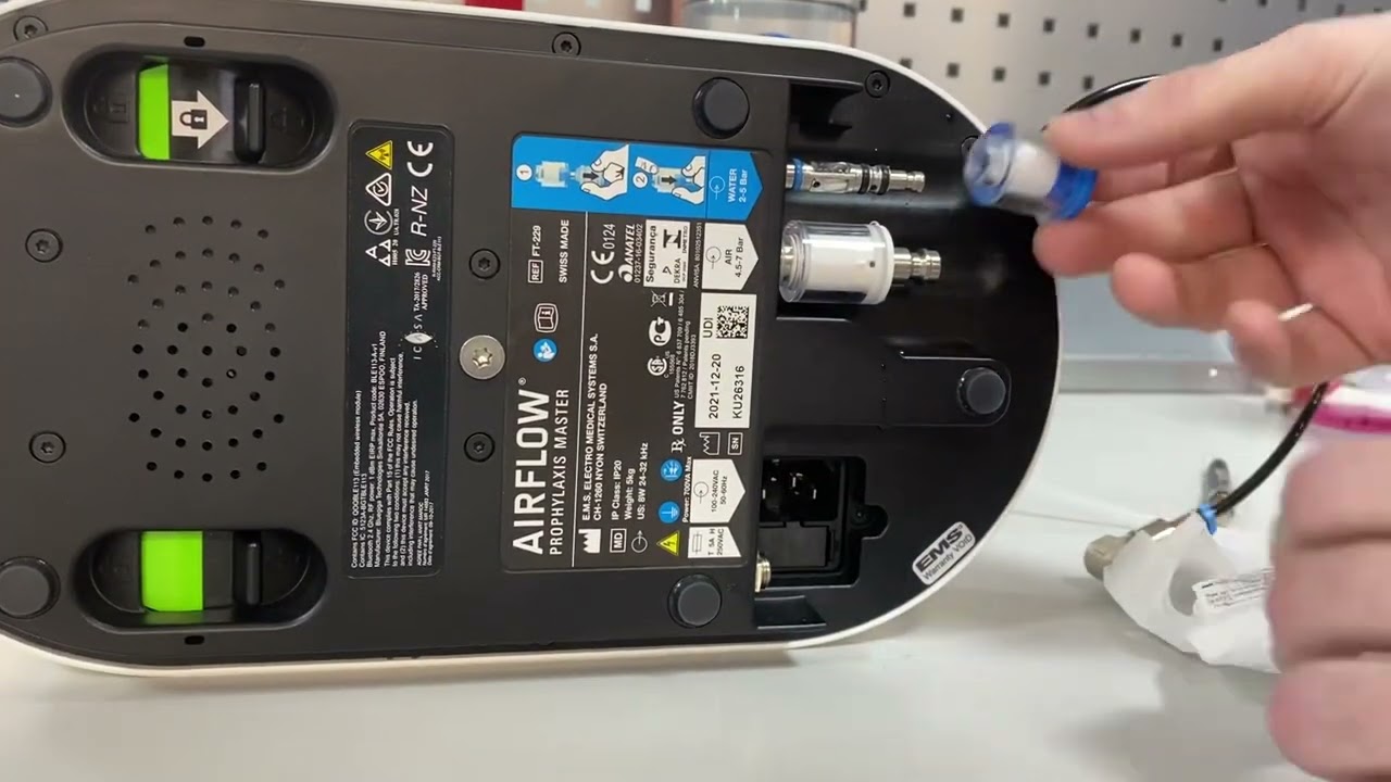 How to change the Air & Water filters on the AirFlow Prophylaxis Master