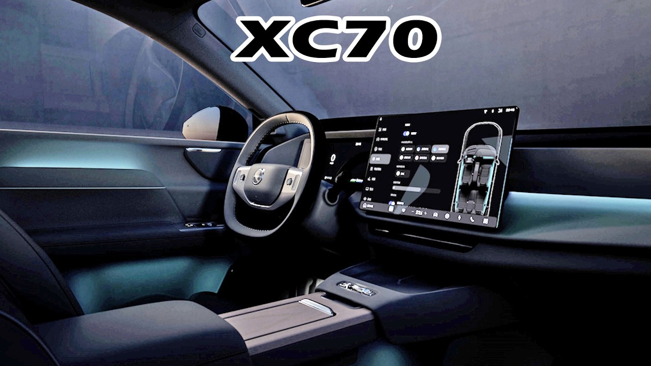 New Volvo XC70 - interior details
