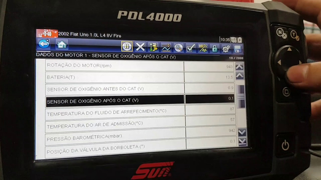 #67 - UNO FIRE - SCANNER - SUN - PDL 4000 - ANÁLISE FINAL DA MEGA REVISÃO - 119.595 KM - 16/03/2018