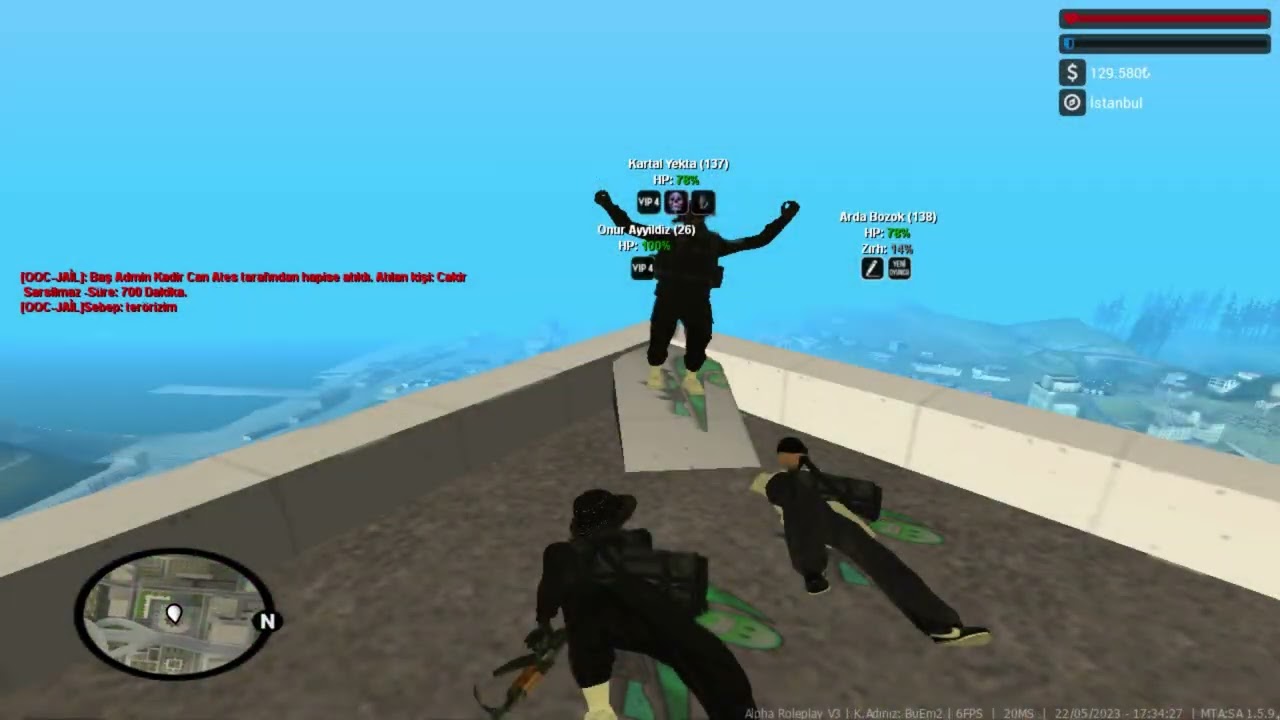 [MTA ALPHA ROLEPLAY] Ayyıldız respect (Biz ne ara boyle olduk )