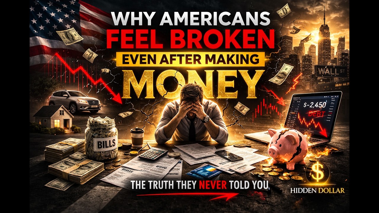 Why Americans feel  broken even after making $70000?