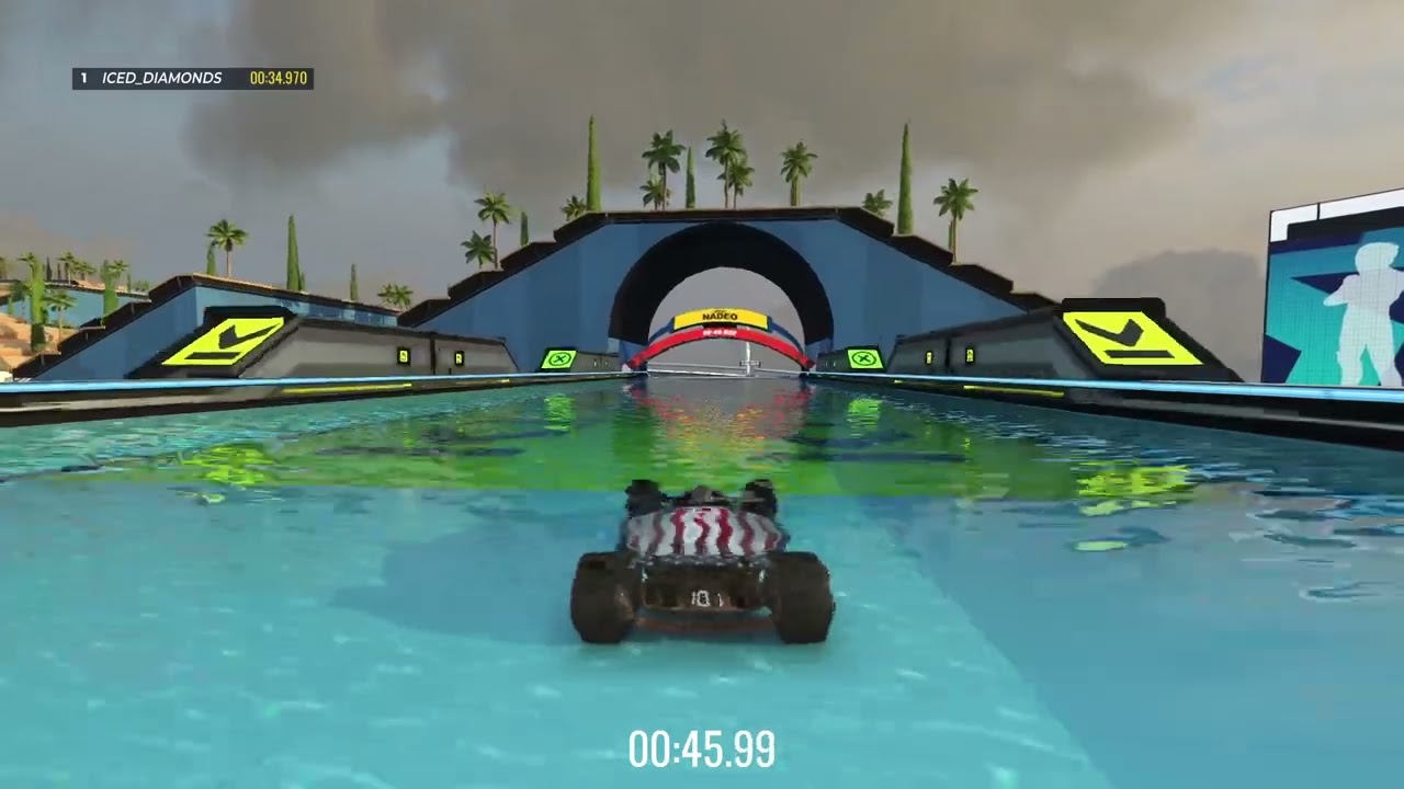 TrackMania Solo Gameplay