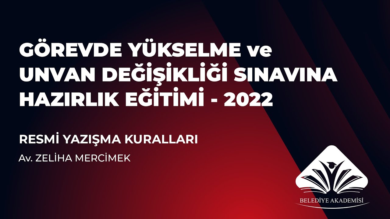 Resmi Yazışma Kuralları