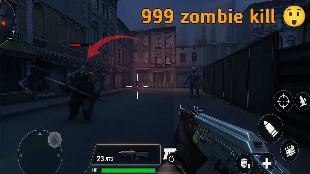 ZOMBIE APOCALYPSE BEGINS 😲 || Street Battle With Mutant Bosses || #zombie #kill 
