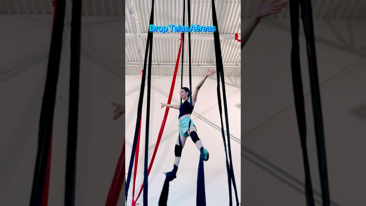 Drop Telas A&eacute;reas #aerialsilks #aerialdance #circus #drop #aerialist #danzaaerea #acrobatics