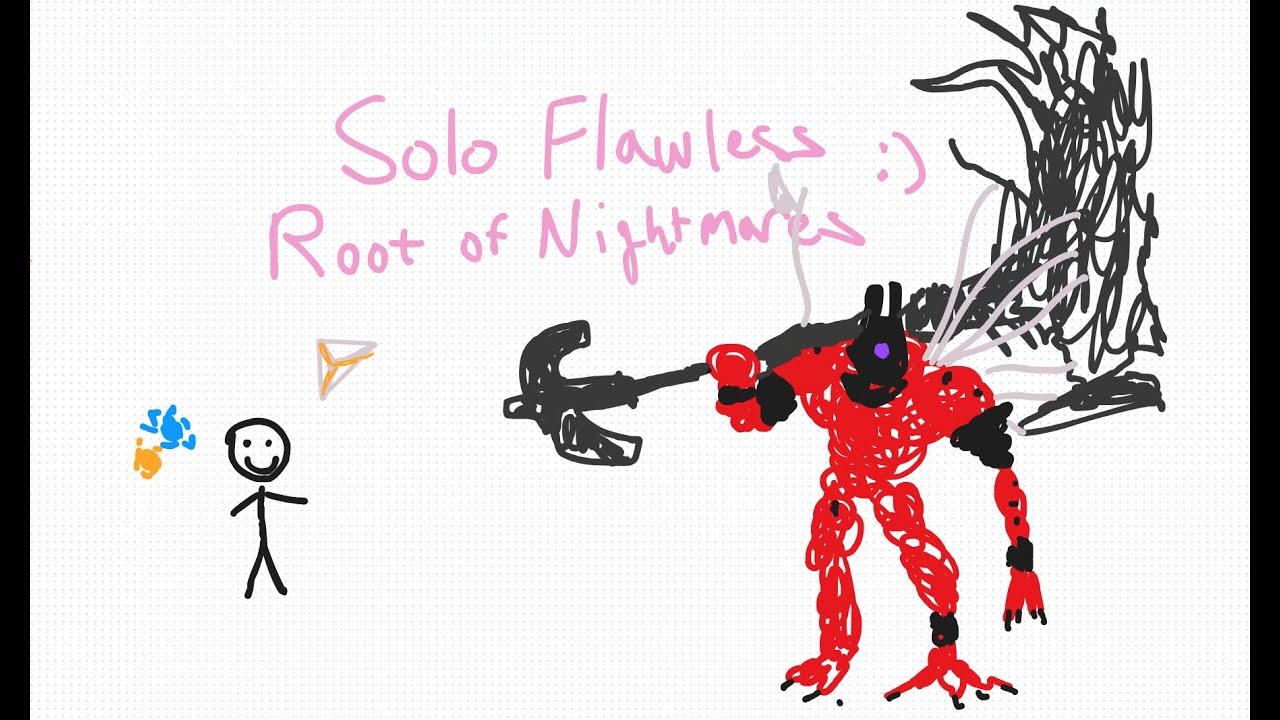 Solo Flawless Root of Nightmares w/ Prismatic Warlock (Ash and Iron)