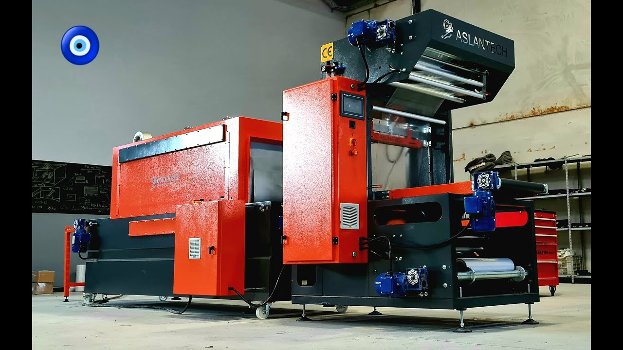 BOX PACKAGING ASLANTECH MACHINE LABORATORY SHRINK MACHINES