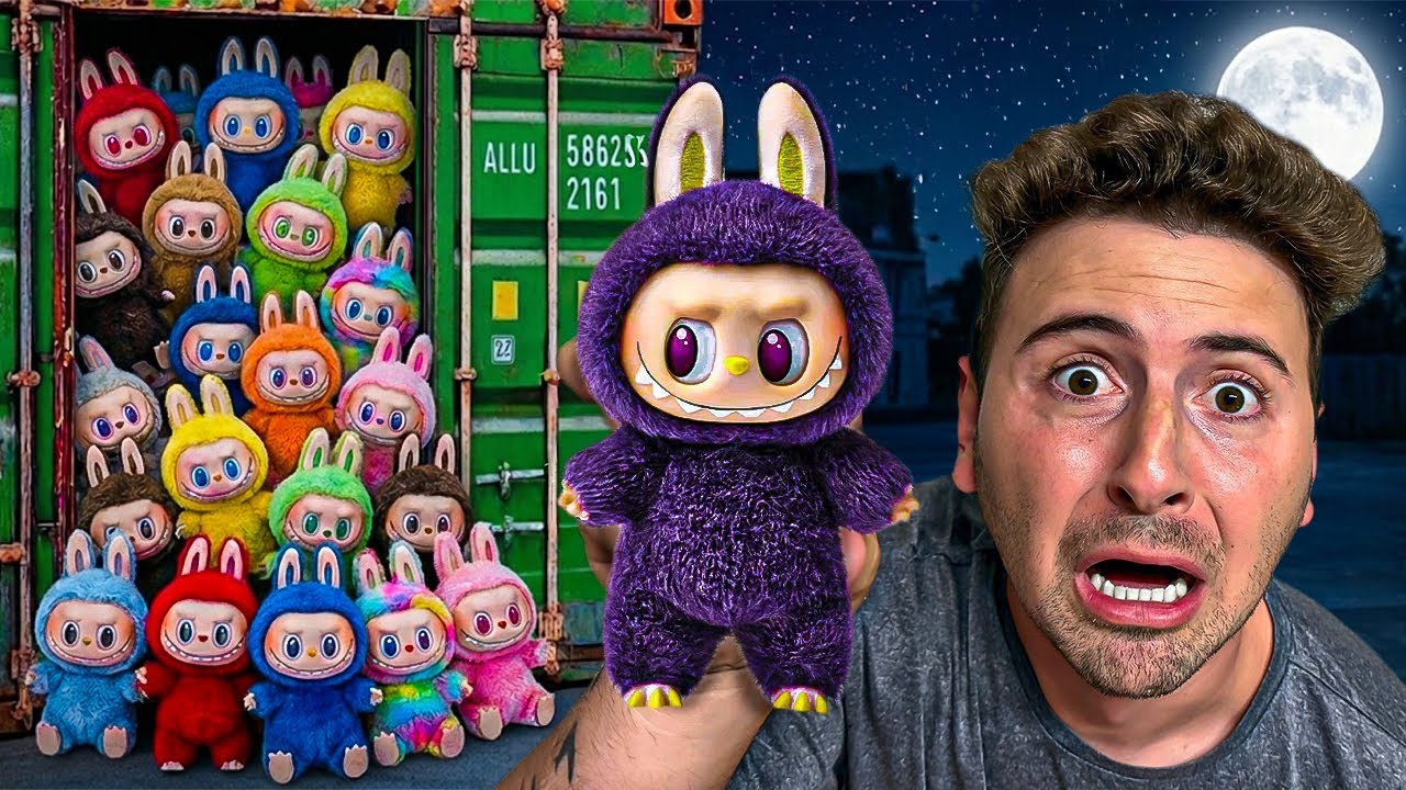 ENCONTREI UM LIX&Atilde;O CHEIO DE LABUBUS DA DARK WEB!