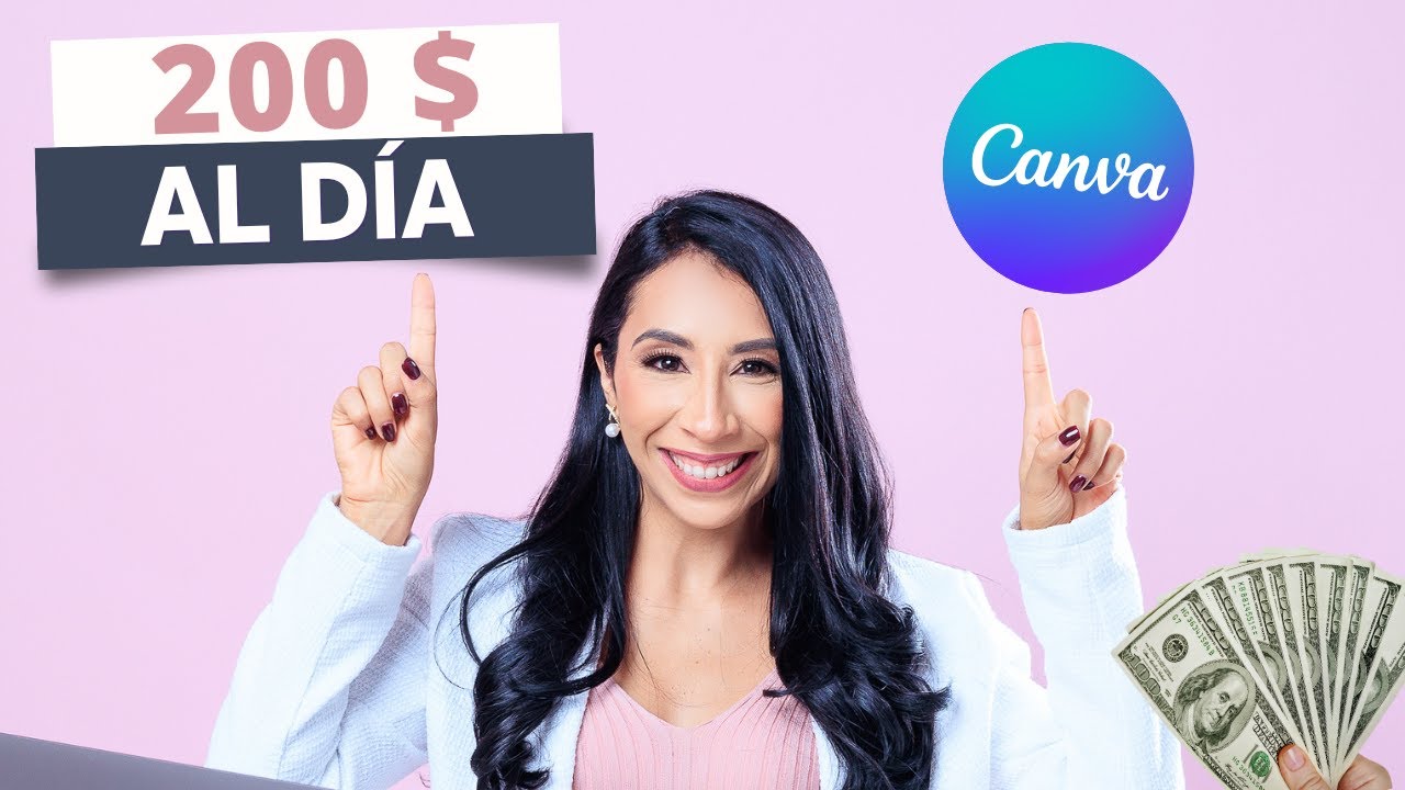 🌸 COMO generar DINERO con CANVA todos los días 🥳🥳🥳