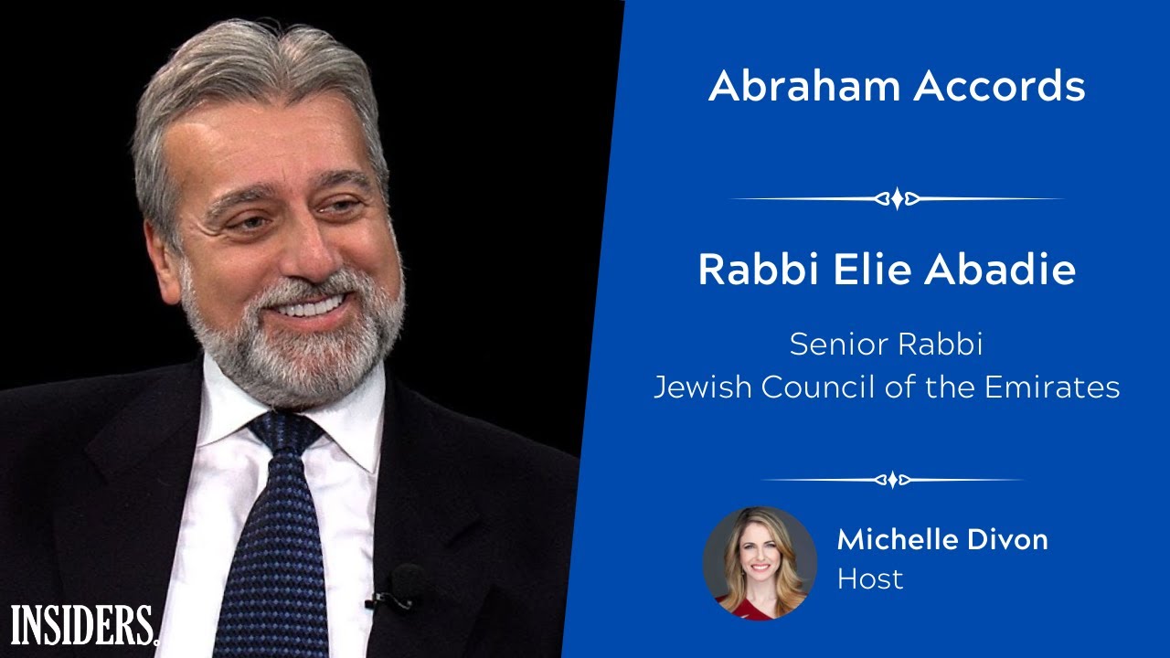 Rabbi Elie Abadie Talks UAE Jewish Community Ahead of Move to Dubai