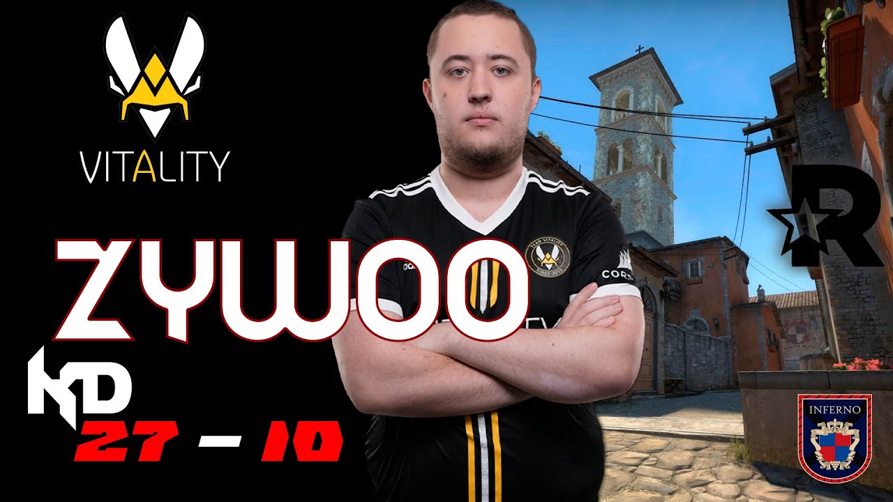 CSGO POV Vitality #ZYWOO vs. FURIA at Inferno - 27 kills