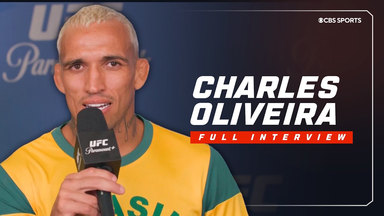 Charles Oliveira previews fight vs Max Holloway, says he has the BEST resume of all fighters 👀