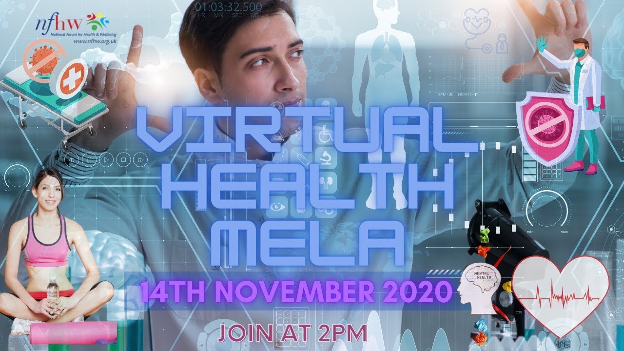 Virtual Health Mela 2020 Organised by NFHW Improving Health and Wellbeing of people - Theme Covid19