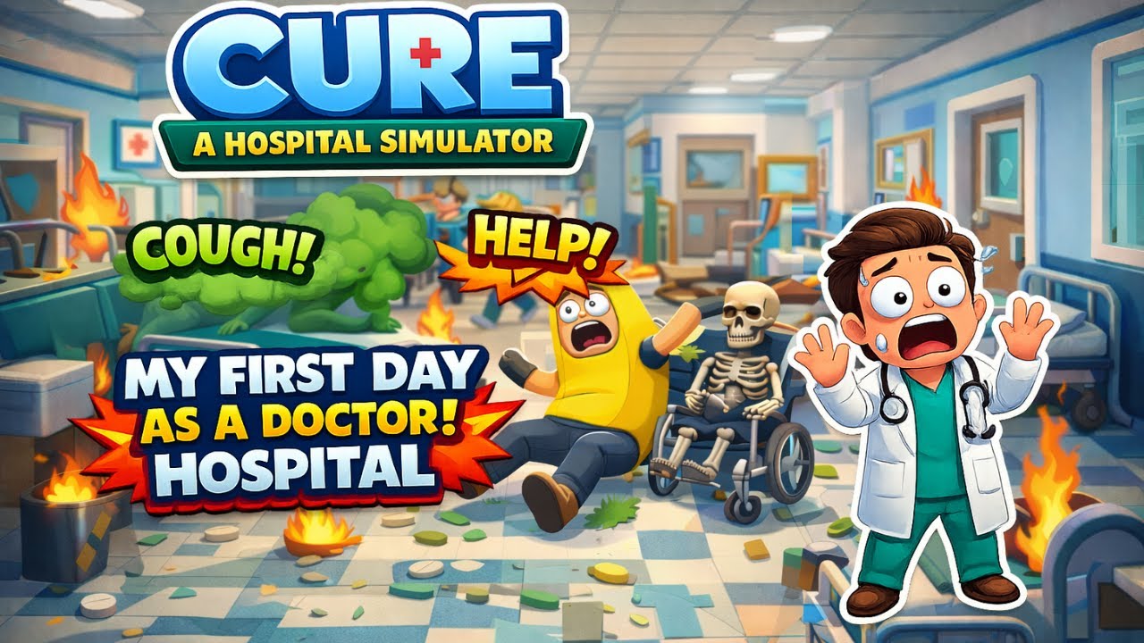 My First Day As A Doctor - A Cure Hospital Simulator [Gameplay]