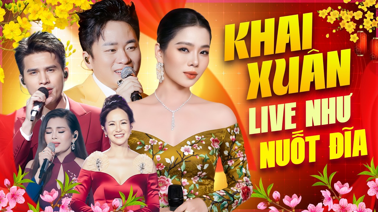 ĐÊM NHẠC KHAI XUÂN ĐẶC BIỆT 2026 - Lệ Quyên, Tùng Dương, Hồng Nhung, Ngọc Anh, Quốc Thiên Hát Live